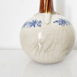 Vase, cruche Saint Uze en faïence "terre d'acier"