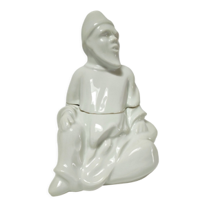 pot anthropomorphe porcelaine