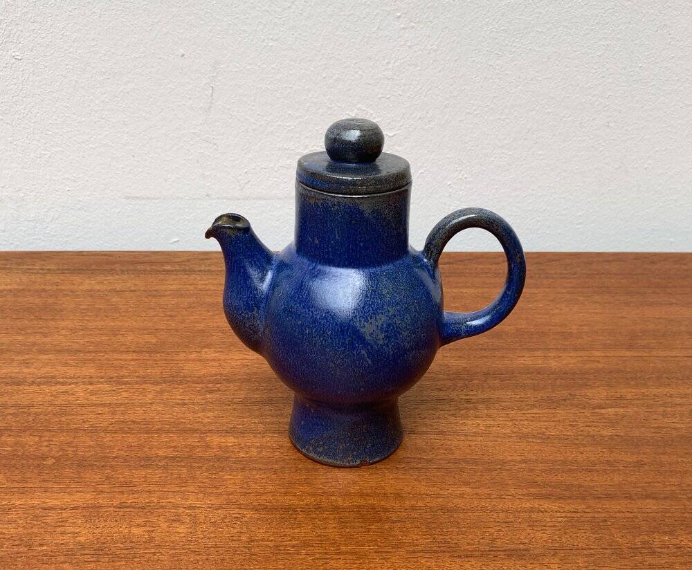Ceramic teapot from mid-century Germany by Meike Falck Nicolaisen, 1960s.