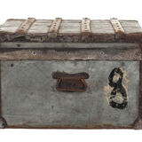 Old military trunk ww1 14-18