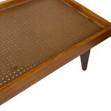 Vintage daybed minimalist design in Teak and Oak 1960s