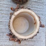 BOSSOT in Ciry-le-Noble (71) Stoneware tobacco pot with naturalist decoration