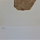 MARCA-RELLI Conrad, Composition 13, 1977. Etching and original aquatint signed