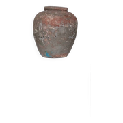 Antique Italian Patinated Ceramic Vase
