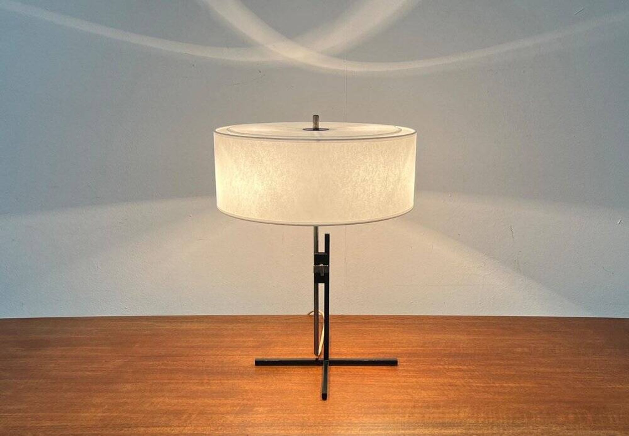 Mid-century German table lamp by Kaiser Leuchten, 1960s.