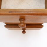 Chiffonnier / commode en bois massif avec 5 tiroirs