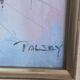 Tableau Parisian Scene HST Impressionist Signed Palsey ~1960
