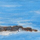 Painting on canvas Cancale