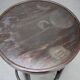 1920s bent beech piano stool, Czechoslovakia
