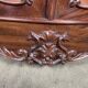 Napoleon III mahogany support cabinet