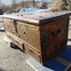 Oriental wedding chest in solid wood