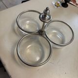 Royal signature pewter and crystal servant