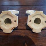 Pair of porcelain paters