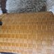 Vintage Rattan Brutalist Bar Cart