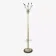 1950s coat rack in brass, metal and cast iron