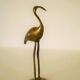 Flamant rose vintage en laiton
