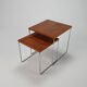 Ensemble de 2 tables Brabantia du milieu du siècle, années 1960
