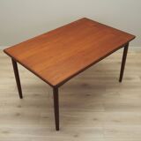 Teak table, Danish design, 1970s, production: Denmark