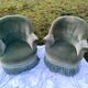 3 fauteuils crapauds vintage