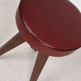 Reiner Modell adjustable piano stool, Germany 1950s