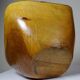Large olive wood bowl Riviera brutalist craftsmanship circa 1950