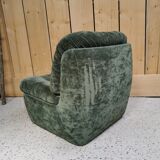 Velvet armchair