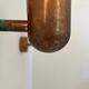 Pair of vintage copper wall lights, Denmark 1970s