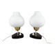 Pair of mid-century table or bedside lamps