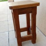 old oak stool