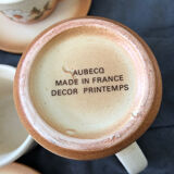 Aubecq coffee service spring décor