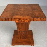 1930 Art Deco square healing marked with walnut