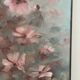 Flowers, oil on canvas signed by Nicole de Fourmantel, 1997