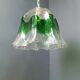 Vintage murano glass pendant light, for Mazzega, 1960s