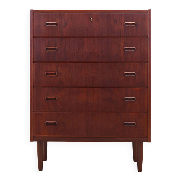 Commode en teck, Danemark années 1970