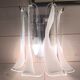 1970's Murano Glass Sconces, Mazzega, Italy - a Pair
