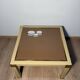 Metal and brass coffee table in ceramic by Nisco.