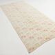 5x10 Floral Pattern Beige & Red Vintage Rug, 153x315Cm
