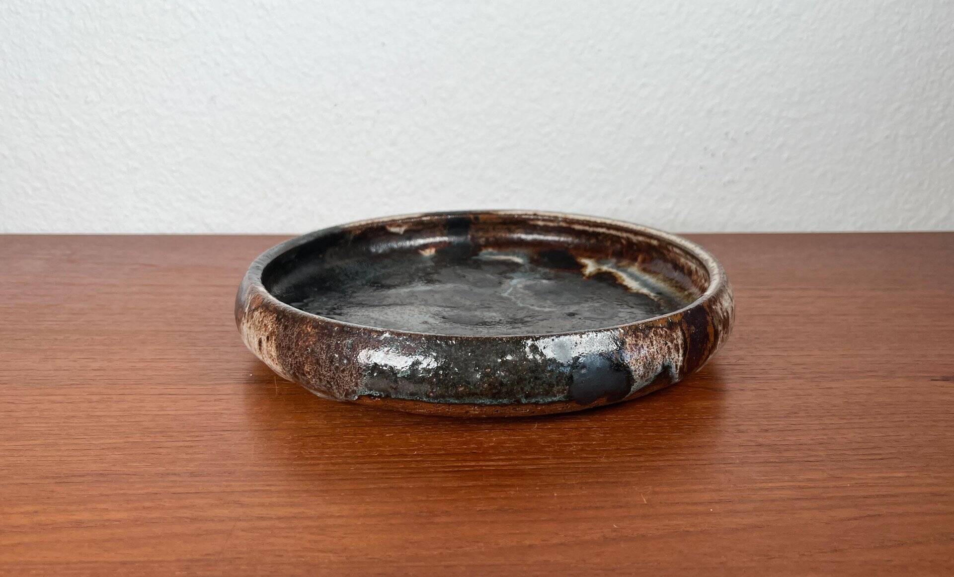 Bowl by Studio of Danish Brutalist Mid-Century Pottery by Jim & Henny Waldorff, Svaneke, Bornholm, 1960s