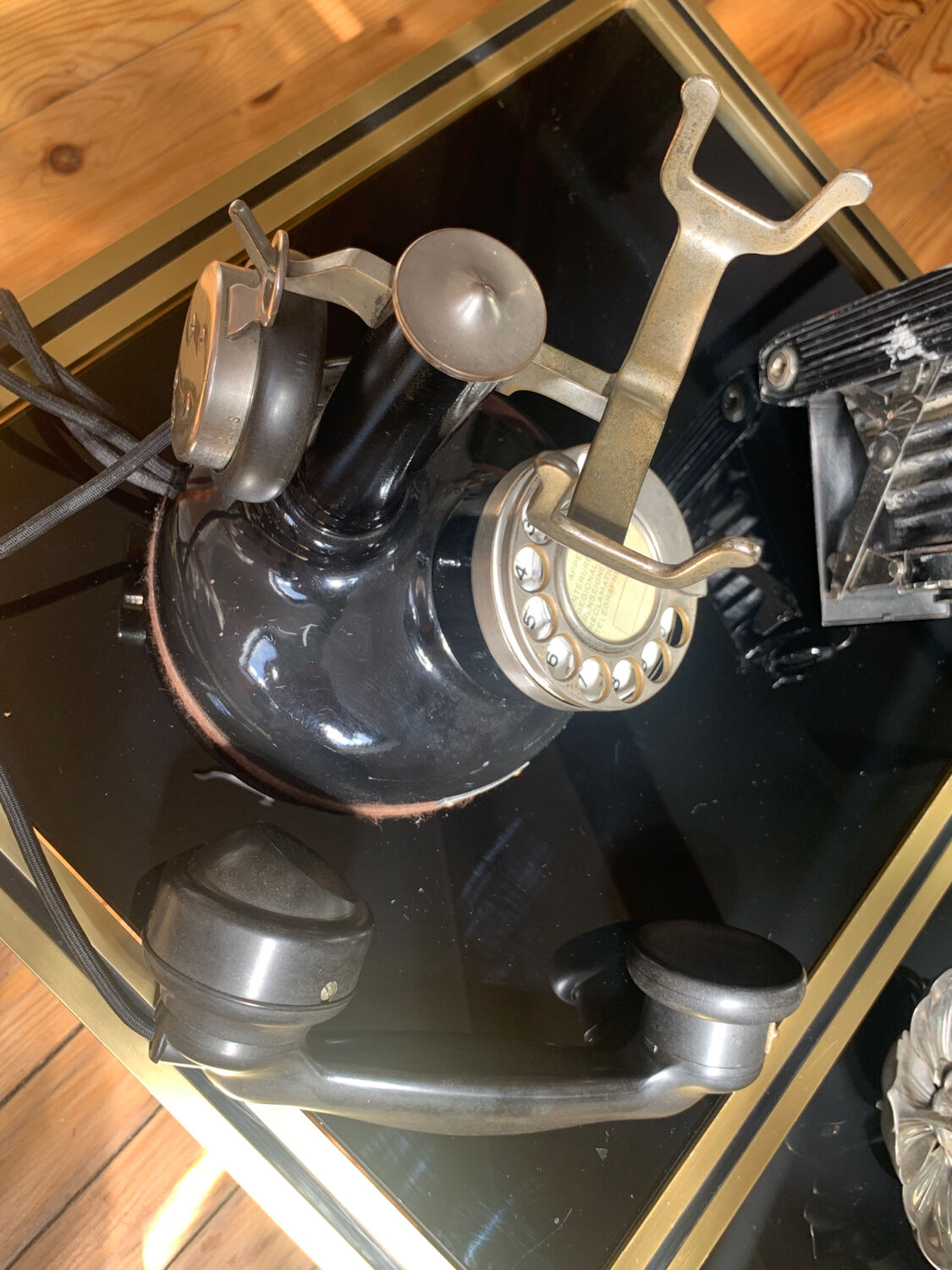 Column telephone, year 1920