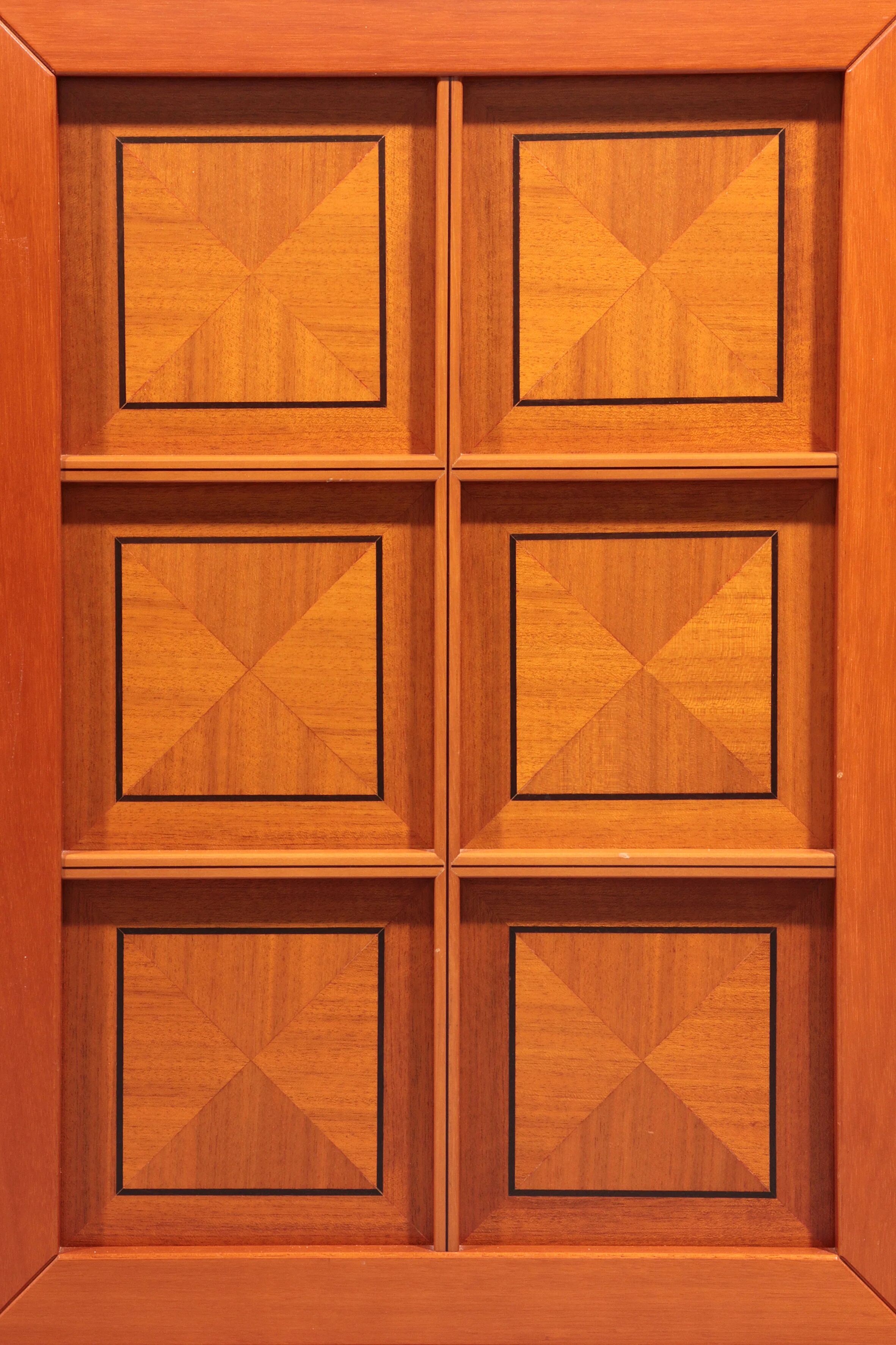 Brutalist Italian sideboard by Caccia alla Volpe for Linea Arredo