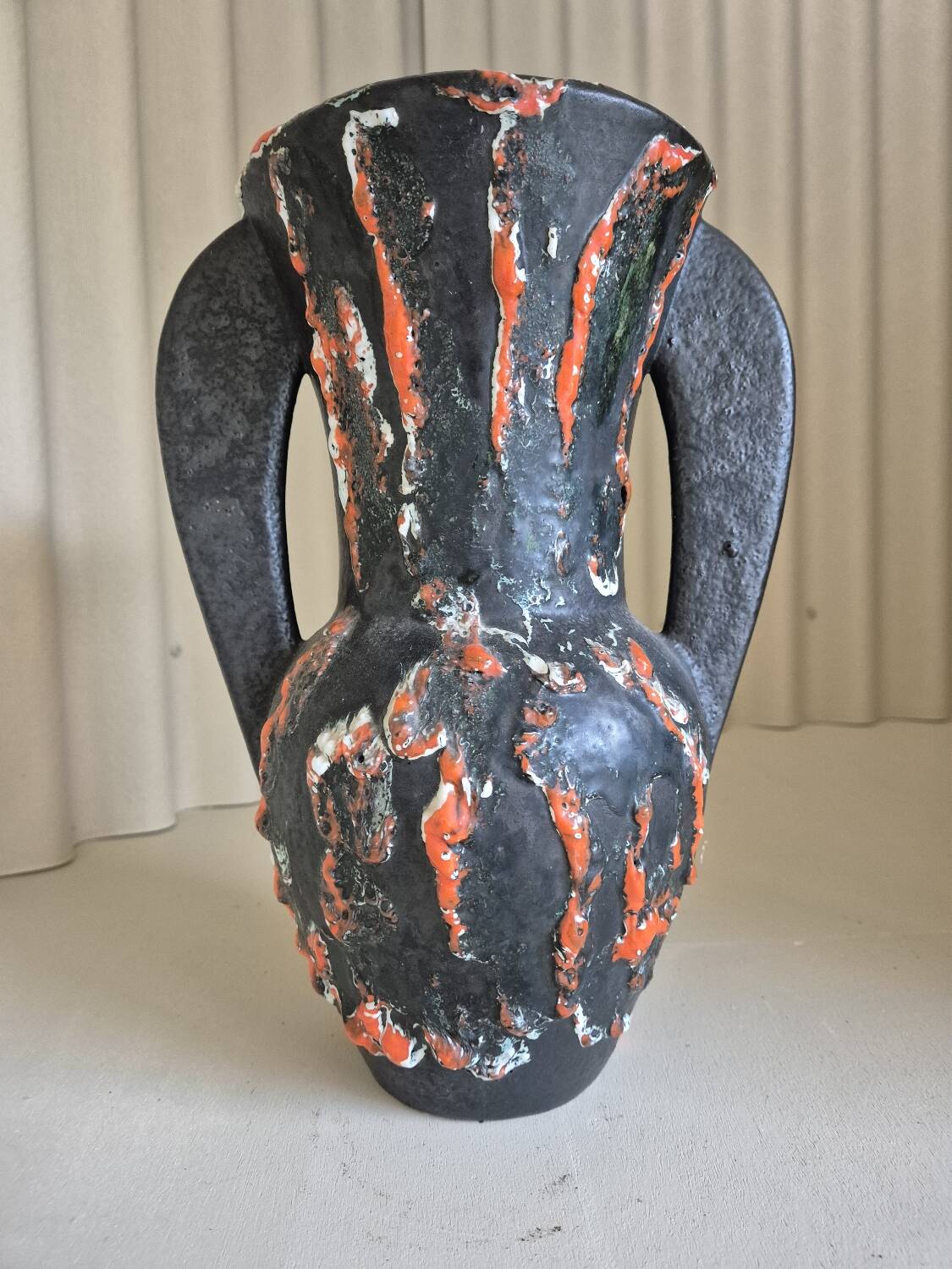 Lot of Vallauris type vases