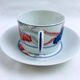 Set of 4 Haviland teacups, Ramatuelle model