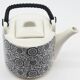 Ceramic teapot flowers