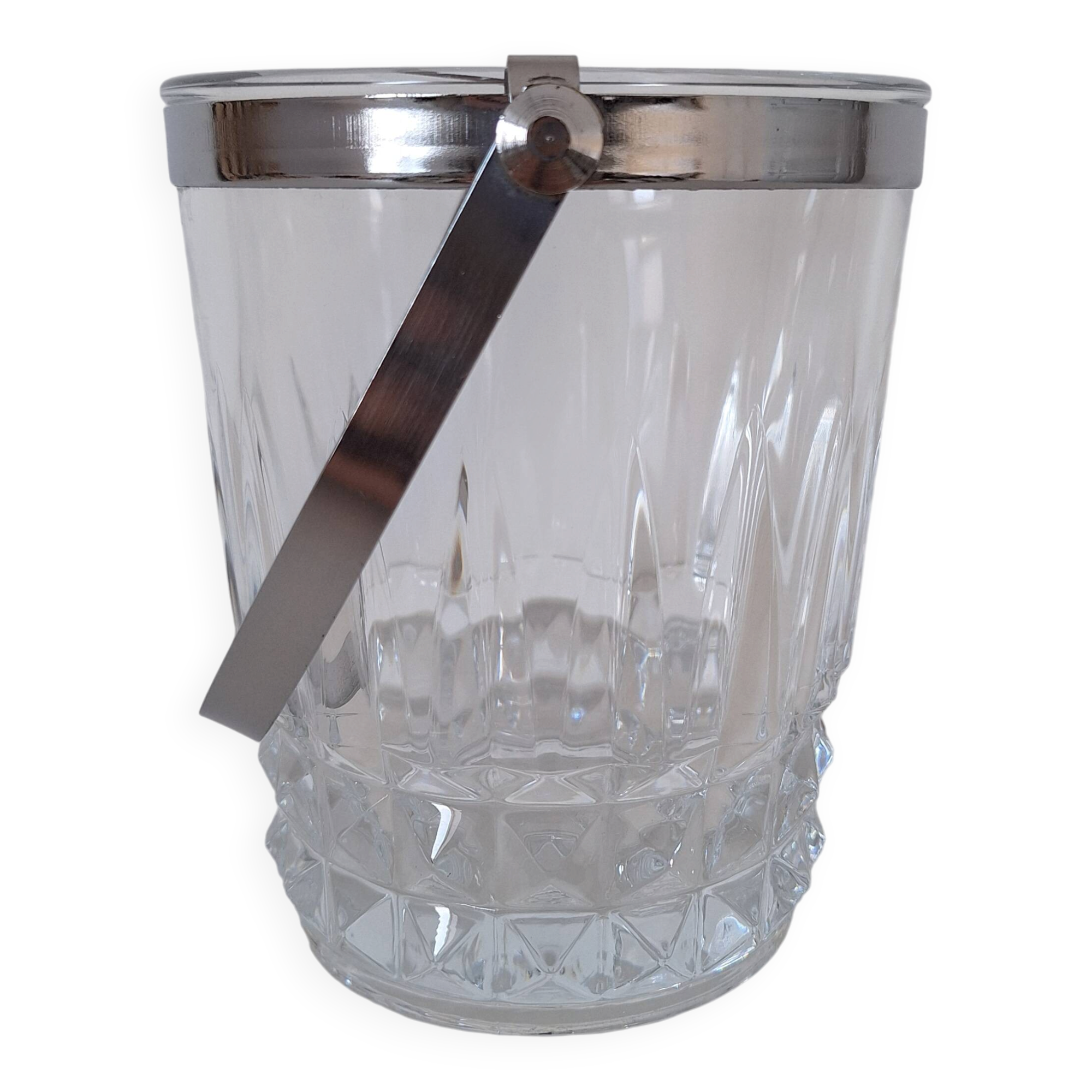 Crystal ice bucket from Arques