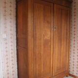 Louis Philippe oak wardrobe
