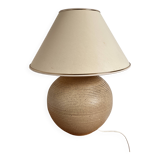 Vintage stoneware lamp