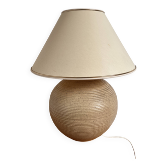 Vintage stoneware lamp