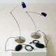 Paire de lampes Harco Loor Design 1980