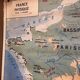 Grande carte d’école vintage