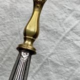 Silver sugar sifter spoon, 19th century.